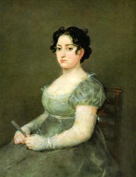 Francisco De Goya : The Woman with a Fan II